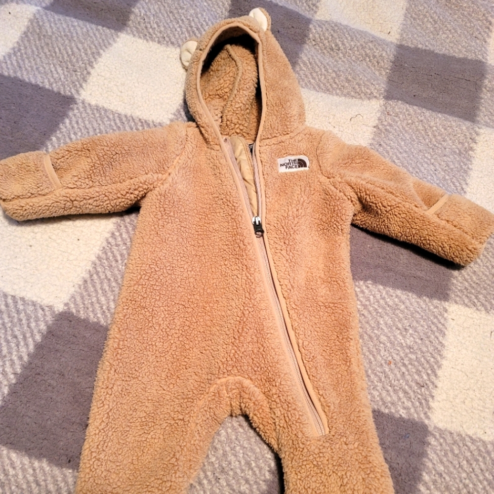 The North Face fleece suit